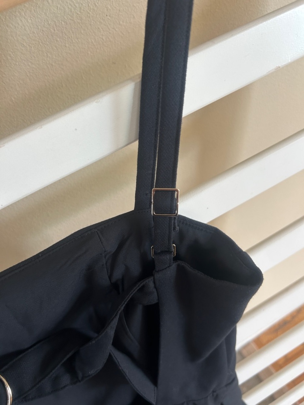 Abercrombie & Fitch Micro Short Tailored Romper Spaghetti Straps Black XS - Picture 8 of 16